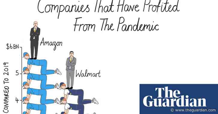 The pandemic has been good to big US retail firms – to their workers, less so