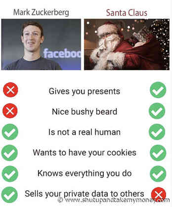 Mark Zuckerberg Vs Santa Claus – Meme