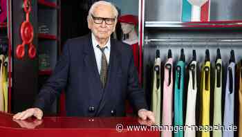 Pierre Cardin ist gestorben: Französischer Modeschöpfer ist tot