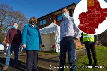 Bexley's Covid-19 infection rate tops 1,000
