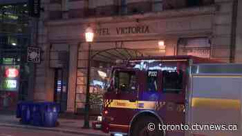 Man critically hurt in downtown Toronto hotel fire: paramedics