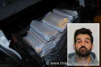 Drug dealer with £3million of cocaine in car on M25 is jailed