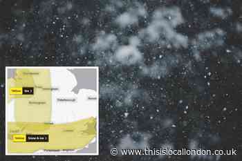 Weather warning: chance of snow and ice in coming days