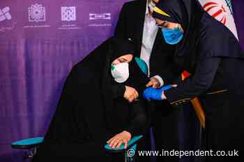 Iran begins human trials of its homegrown Covid vaccine