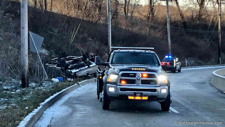 2 People Injured In Rollover Car Crash