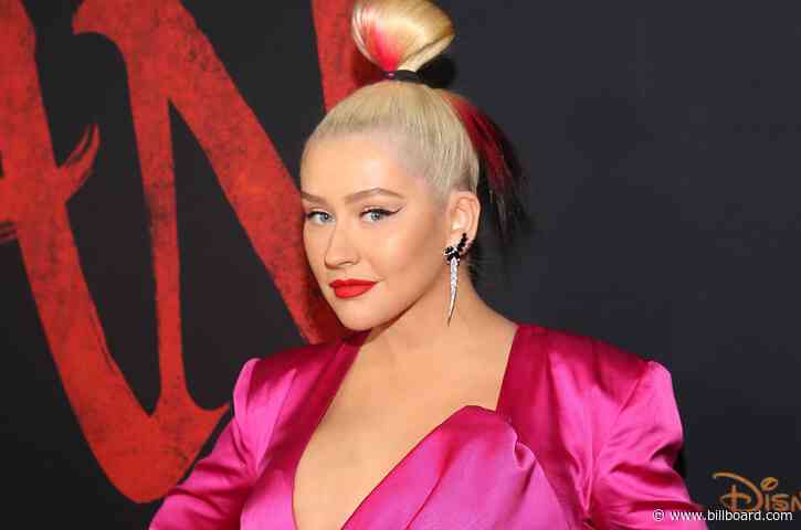 Christina Aguilera Shares Sweet Holiday Photos of Fiancé & Kids: ‘Stay Home Edition’