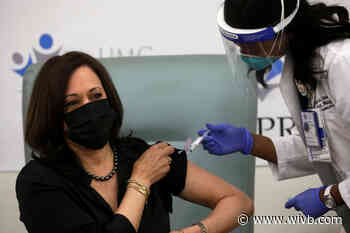 Harris receives COVID-19 vaccine ahead of Biden's speech on pandemic