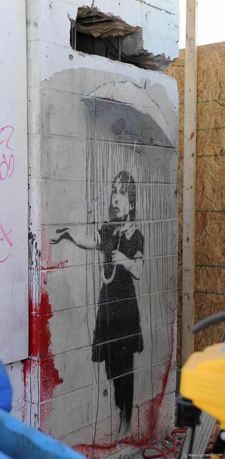 Two Banksy Murals Defaced in New Orleans Amid Possible Feud Involving Rival Street Artist