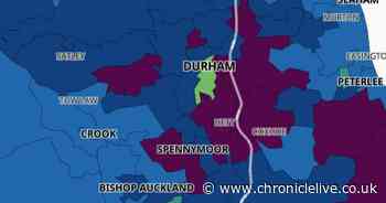 14 places with the highest coronavirus infection rates in the North East