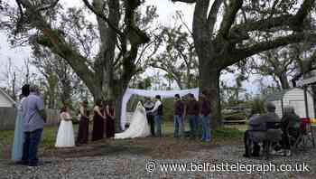 Hurricanes and coronavirus can’t stop Louisiana couple’s wedding