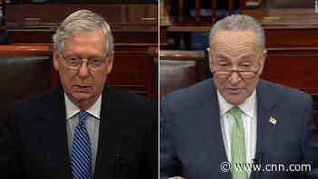 The Senate Majority Leader stopped an effort to raise payments from $600 to 2,000, though the legislation could be voted on at a later date