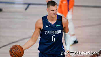 Kristaps Porzingis 'a full go' at Mavs practice; Rick Carlisle says star could possibly return in couple weeks