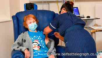 Northern Ireland grandmother who was first to get Covid-19 vaccine is given second jab