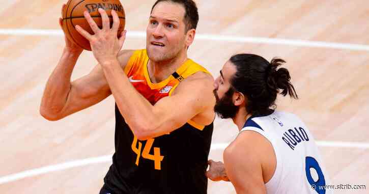 Utah Jazz’s Bojan Bogdanovic says it’s not his wrist, but his rhythm that’s bothering him