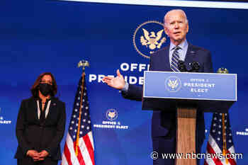 Biden blasts Trump administration for slow pace of Covid vaccinations