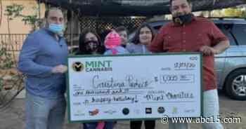 Valley medical marijuana dispensary 'Mint Medical Marijuana' surprises 7 families in need with $1000 each - ABC15 Arizona