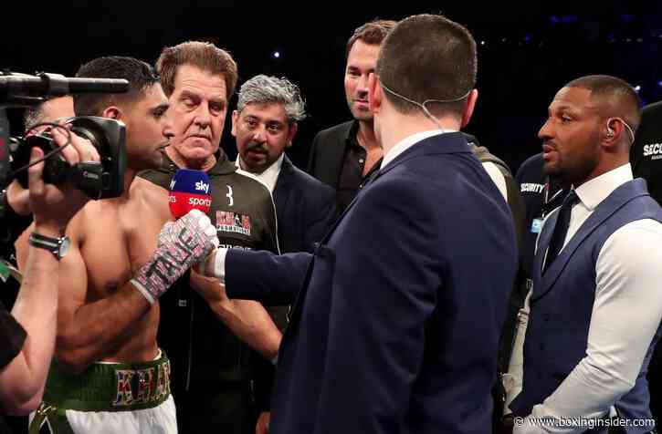 Amir Khan On Kell Brook: “I Think It’s Time To Put Him In His Place And Shut Him Up For Good”