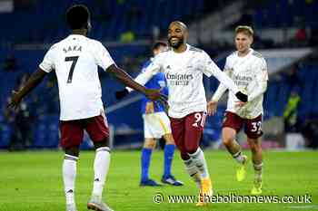 Substitute Alexandre Lacazette fires Arsenal to victory at beleaguered Brighton - The Bolton News