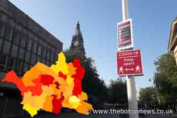The coronavirus infection rates for every area of Bolton - The Bolton News