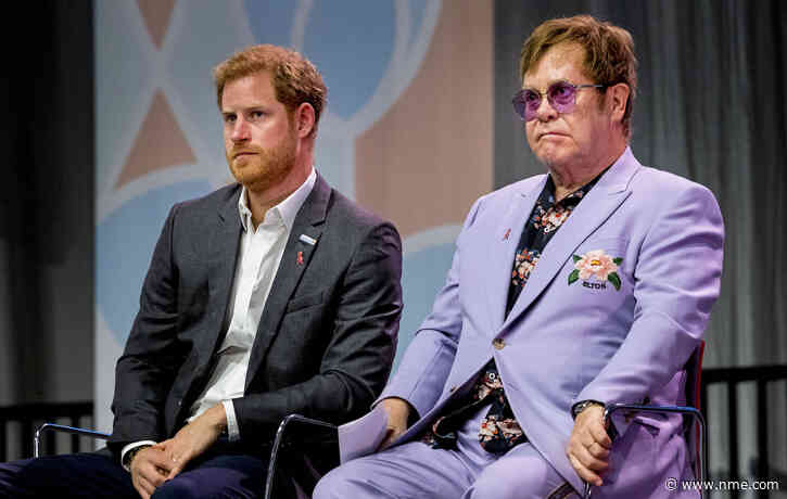 Elton John appears on first episode of Prince Harry and Meghan Markle’s new podcast