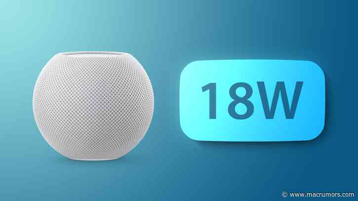 HomePod Mini Now Works With Select 18W Chargers Following 14.3 Software Update