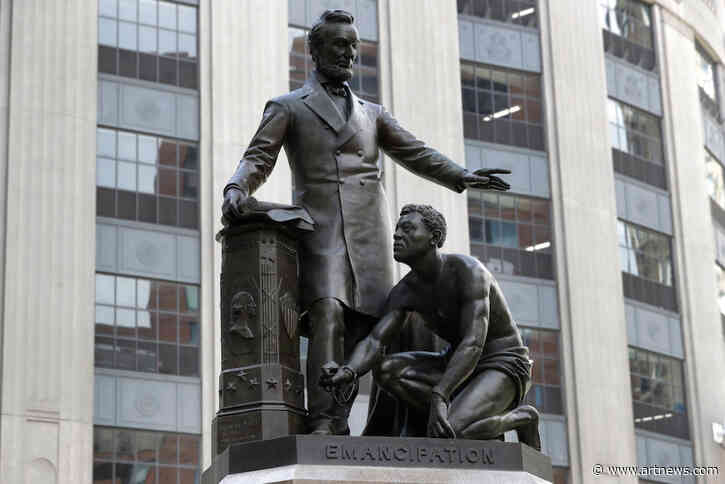 Lincoln Monument in Boston Comes Down, Breonna Taylor Sculpture Stolen in California, and More: Morning Links from December 30, 2020