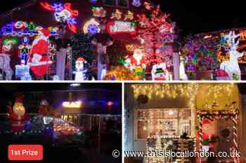 The best Christmas decorations in Bexley have been crowned