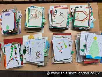 Children send #LoveThroughTheLetterbox this Christmas