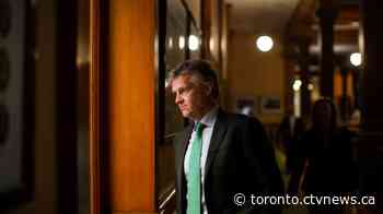 NDP calls for Ontario finance minister’s removal from cabinet due to holiday trip abroad