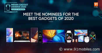 The best gadgets of 2020: announcing the categories and nominees for the Indian Gadget Awards - 91mobiles