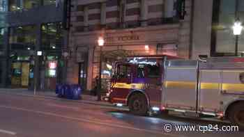 Downtown Toronto hotel fire sends one person to hospital with critical injuries - CP24 Toronto's Breaking News