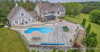 This $3.1 million mansion east of Toronto comes with forested trails and skyline views - blogTO