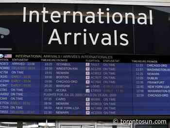 28 COVID-infected international flights landed in Toronto since Dec. 13 - Toronto Sun