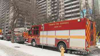 Two injured in fire at downtown Toronto highrise - CP24 Toronto's Breaking News