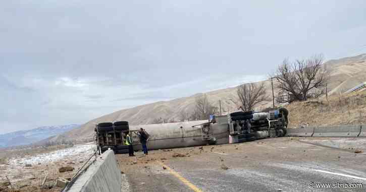 Summit County residents evacuated after propane semi-truck crashes