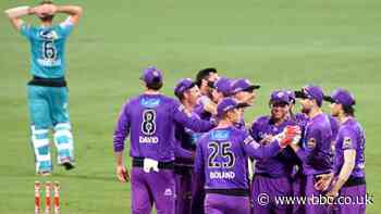 Big Bash: Hobart Hurricanes beat Brisbane Heat with run-out off final ball