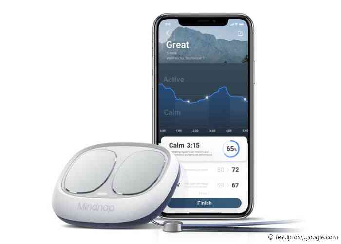 Mindnap personal meditation coach helps you concentrate and relieve anxiety