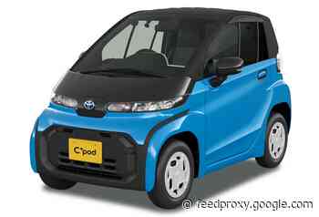Tiny Toyota C+ pod EV launches in Japan