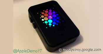 Images show disguised Apple Watch prototype running pre-watchOS software