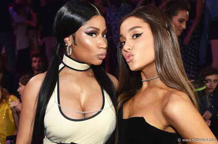 Nicki Minaj Gushes Over the ‘Gorgeous Gifts’ Ariana Grande Sent Her Baby Boy After His Birth