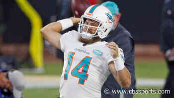 Dolphins' Ryan Fitzpatrick out vs. Bills after testing positive for COVID-19, per report