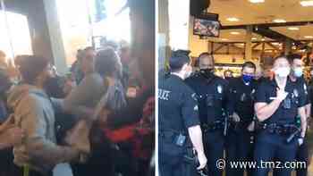 Anti-Mask Group Storms L.A. Grocery Store, More Stampedes Planned