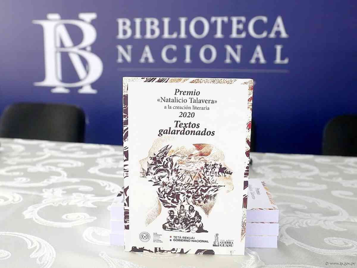 Presentan libro “Premio Natalicio Talavera” a la creación literaria | - ip.gov.py