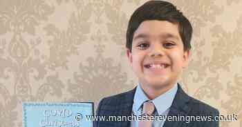 Bolton boy, 8, wins award from Boris Johnson after writing book in lockdown - Manchester Evening News