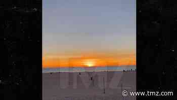 Sun Sets on 2020 in L.A. as Beachgoers Cheer and Applaud