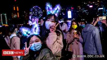 In pictures: New Year, but not quite as we know it