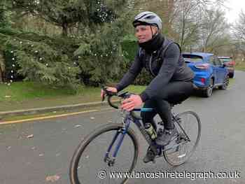 Darwen man gets in the saddle to raise money for hospice