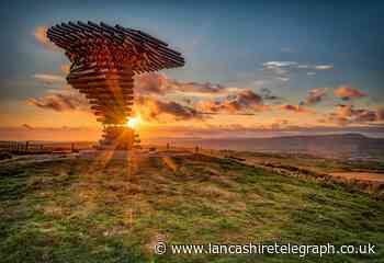 Lee Mansfield: Burnley photographer's Singing Ringing Tree in the sunset