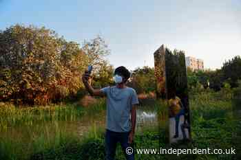 Mysterious monolith appears in India - this time with a code to crack