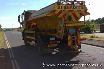 WARNING: Gritters out on East Lancashire roads tonight due to cold snap